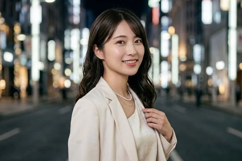 サムゲタンを研究している聖夏さんのポートレート