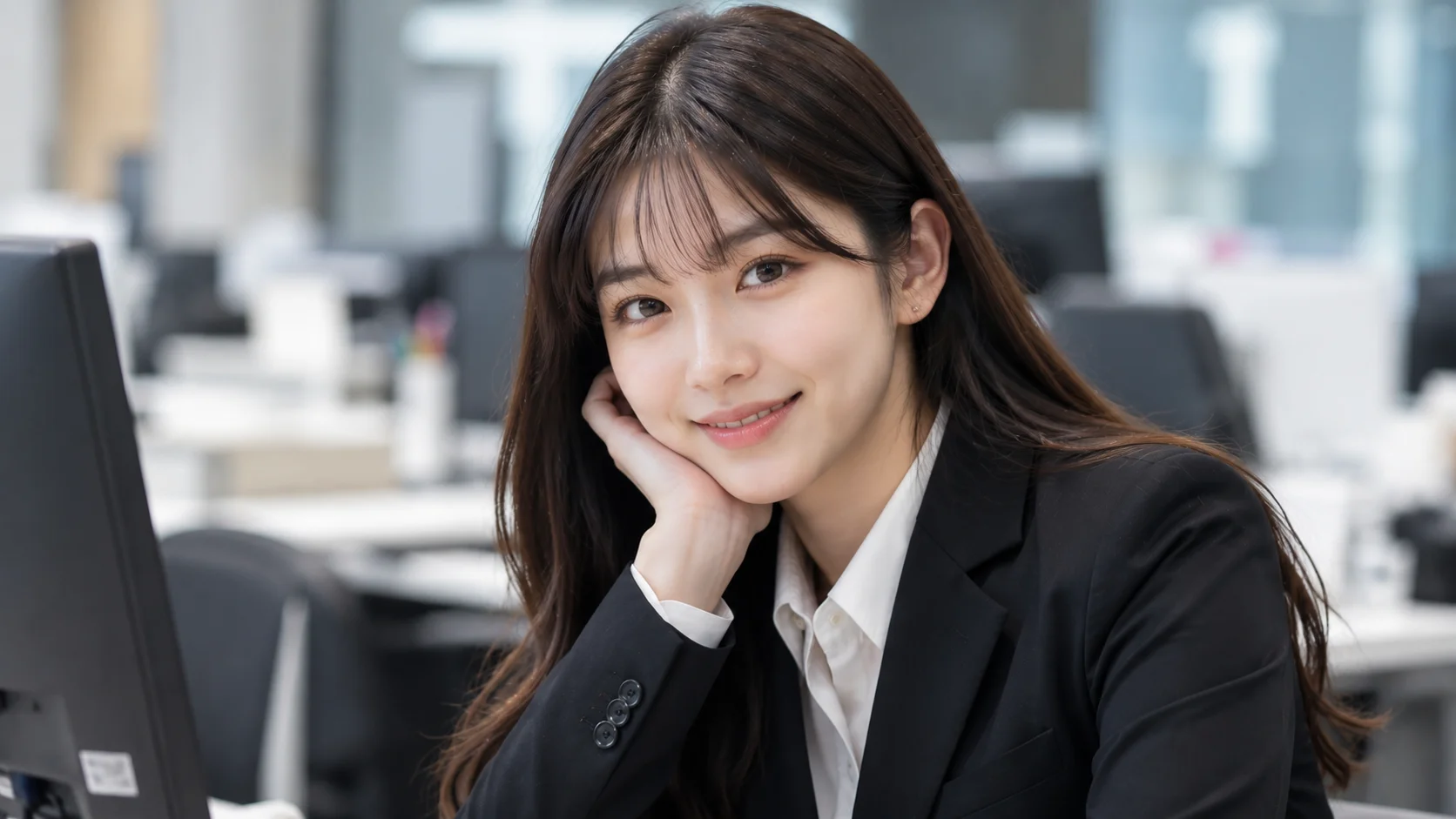 ユニバース倶楽部に登録している美緒さんの新卒研修のポートレート