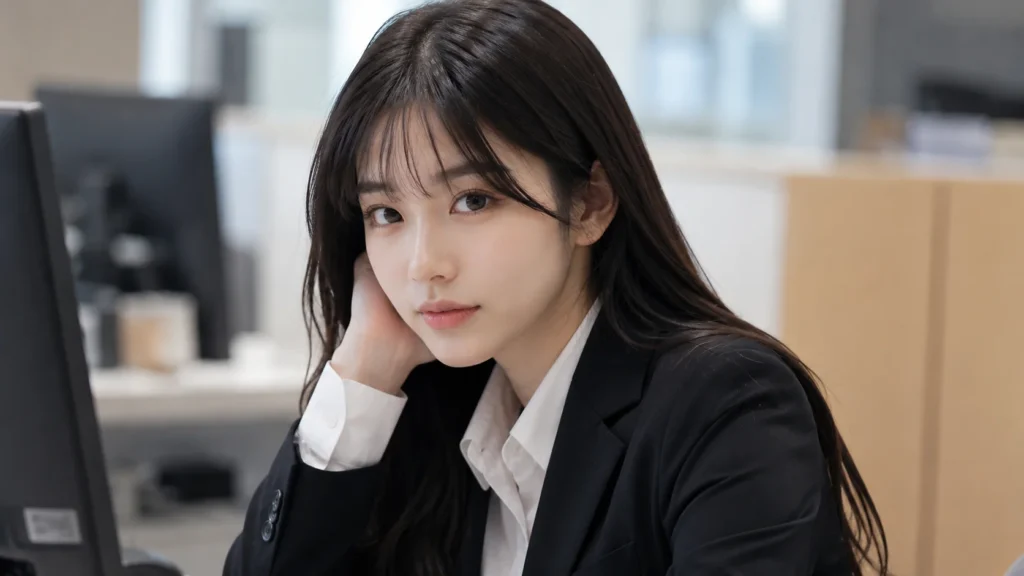 ユニバース倶楽部に登録している美緒さんの新卒研修のポートレート